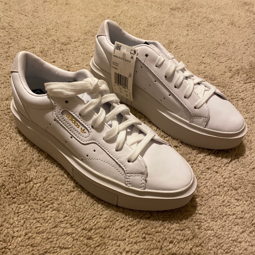 NWT Adidas Sleek Super Sneakers